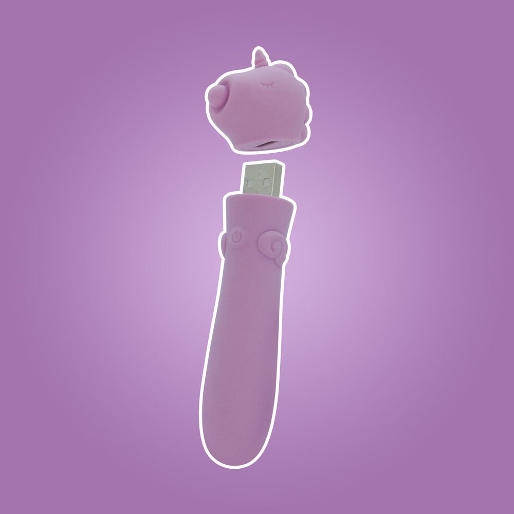 Unihorn - USB Bullet - Karma Lilac - Lilac USB Rechargeable Vibrating Bullet - BULLETS & EGGS - Mr and Mrs D's
