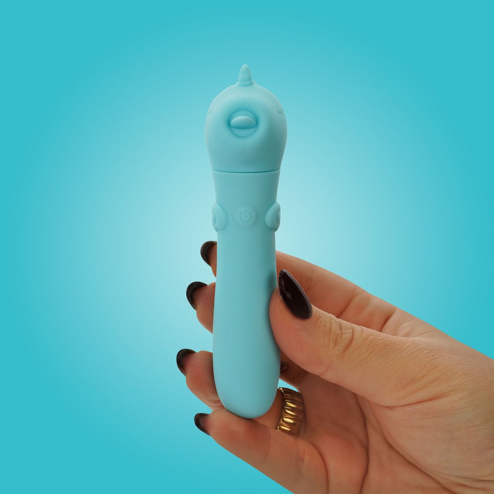 Unihorn - USB Bullet - Mount'n Peak - Teal USB Rechargeable Vibrating Bullet - Mr and Mrs D's