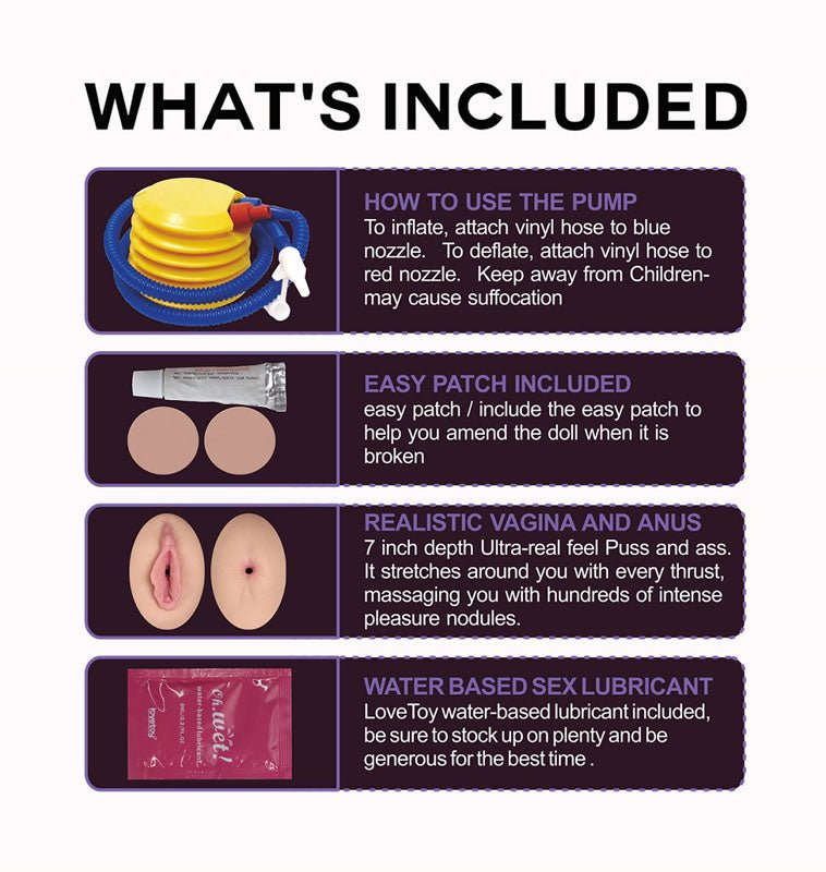 Victoria Horny Boobie Doll - Inflatable Love Doll - DOLLS - Mr and Mrs D's