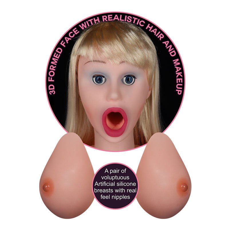 Victoria Horny Boobie Doll - Inflatable Love Doll - DOLLS - Mr and Mrs D's