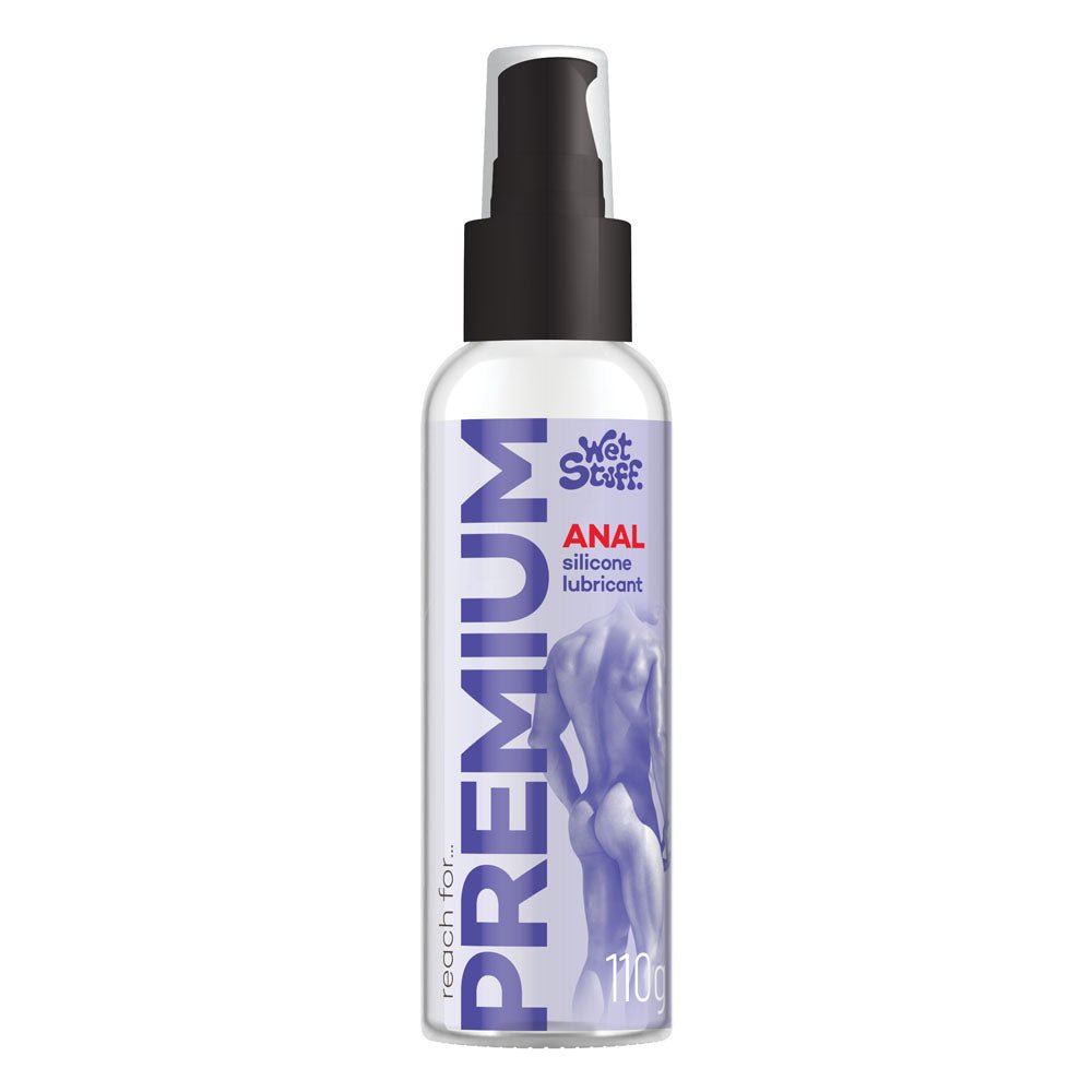 Wet Stuff Premium Silicone Lubricant - 110 gram Bottle - Mr and Mrs D's