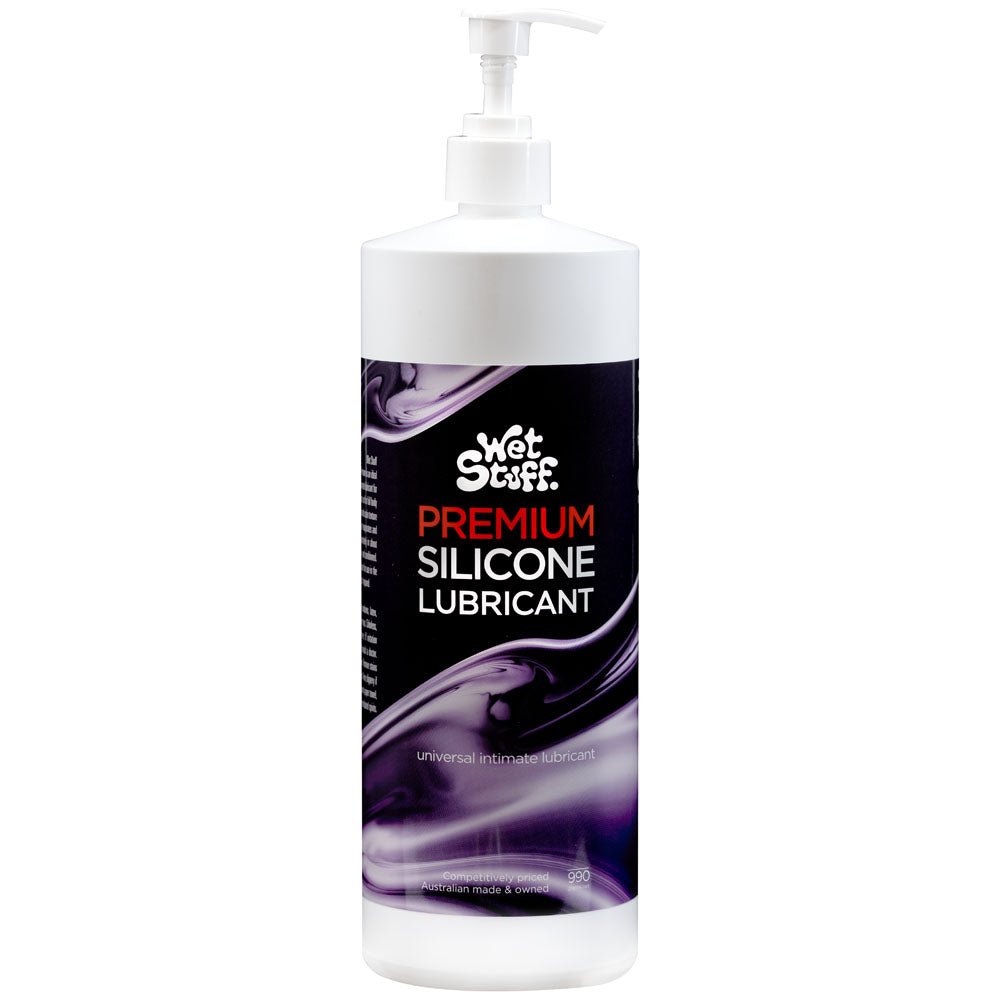 Wet Stuff Premium Silicone Lubricant - 990 gram Bottle - Mr and Mrs D's