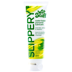 Wet Stuff Slippery - 100g Tube - Water Based Lubricant - 100 gram Tube - Mr and Mrs D's