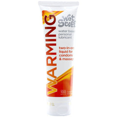 Wet Stuff Warming Water Based Lubricant - 100 gram - Mr and Mrs D's