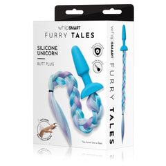WhipSmart Furry Tales Silicone Unicorn Butt Plug - Mr and Mrs D's