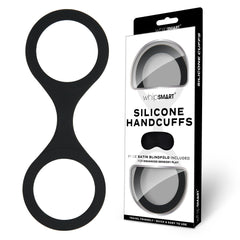 WhipSmart Silicone Handcuffs - Black - Mr and Mrs D's