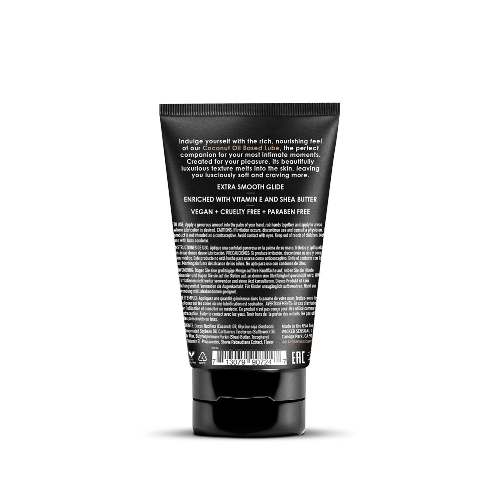 Wicked Coconut Oil Based Lubricant - 120 ml Tube - LOTIONS & LUBES - Mr and Mrs D's