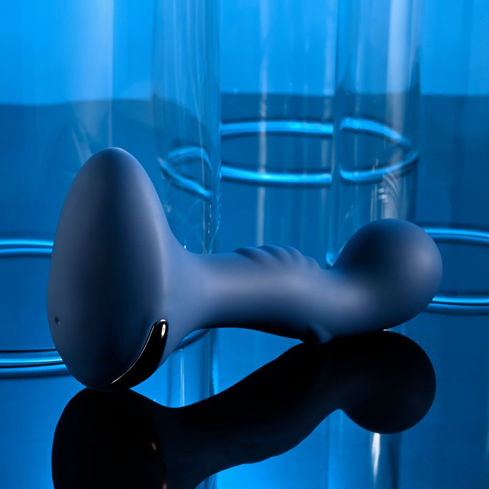 Zero Tolerance BLUE OASIS - Blue 12.3 cm USB Rechargeable Vibrating Anal Plug - ANAL TOYS - Mr and Mrs D's