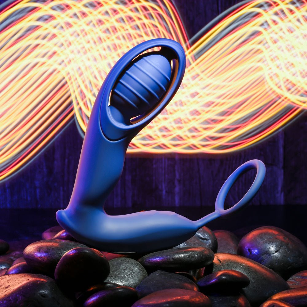 Zero Tolerance EXTRA MILE - Blue USB Rechargeable Vibrating Prostate Massager - ANAL TOYS - Mr and Mrs D's