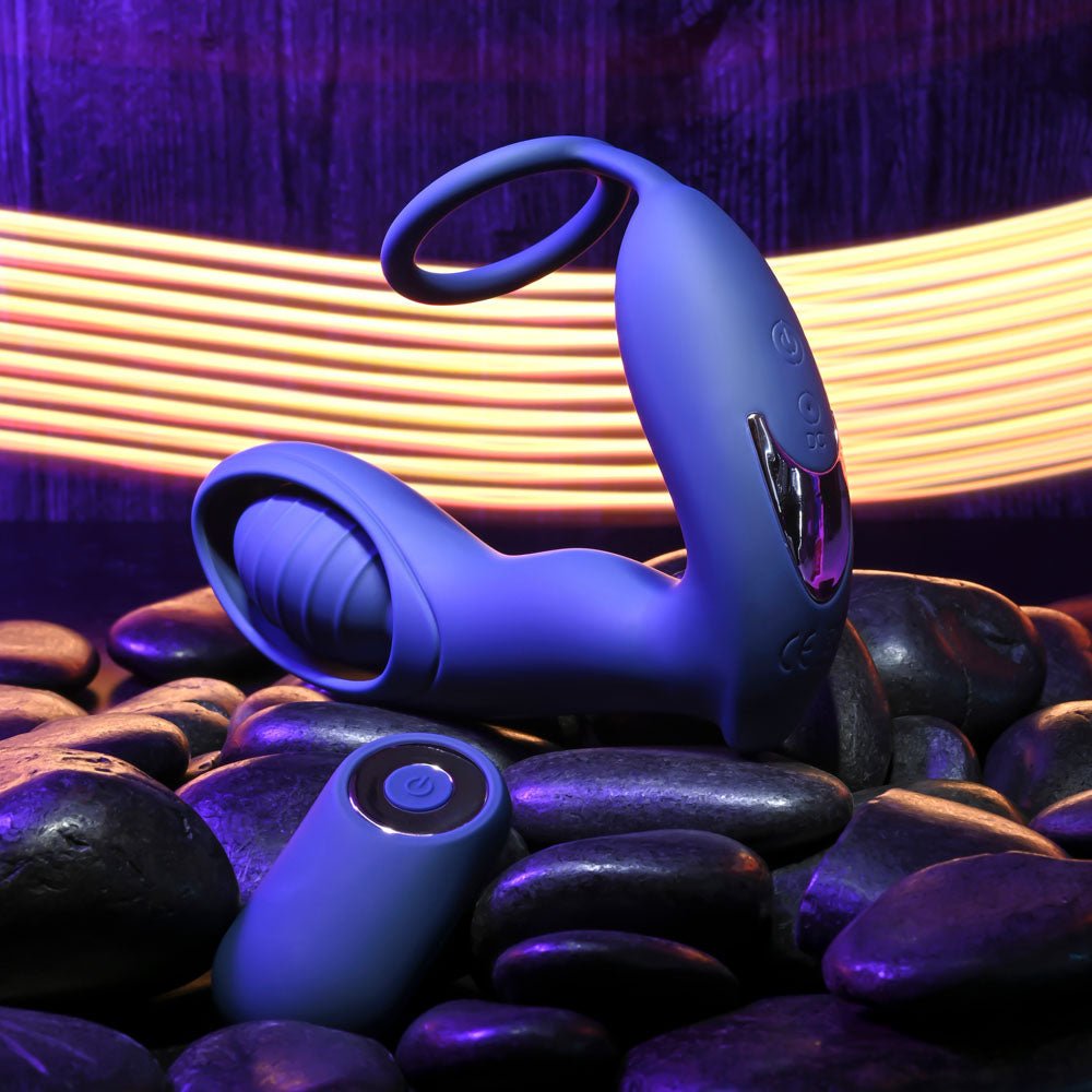 Zero Tolerance EXTRA MILE - Blue USB Rechargeable Vibrating Prostate Massager - ANAL TOYS - Mr and Mrs D's