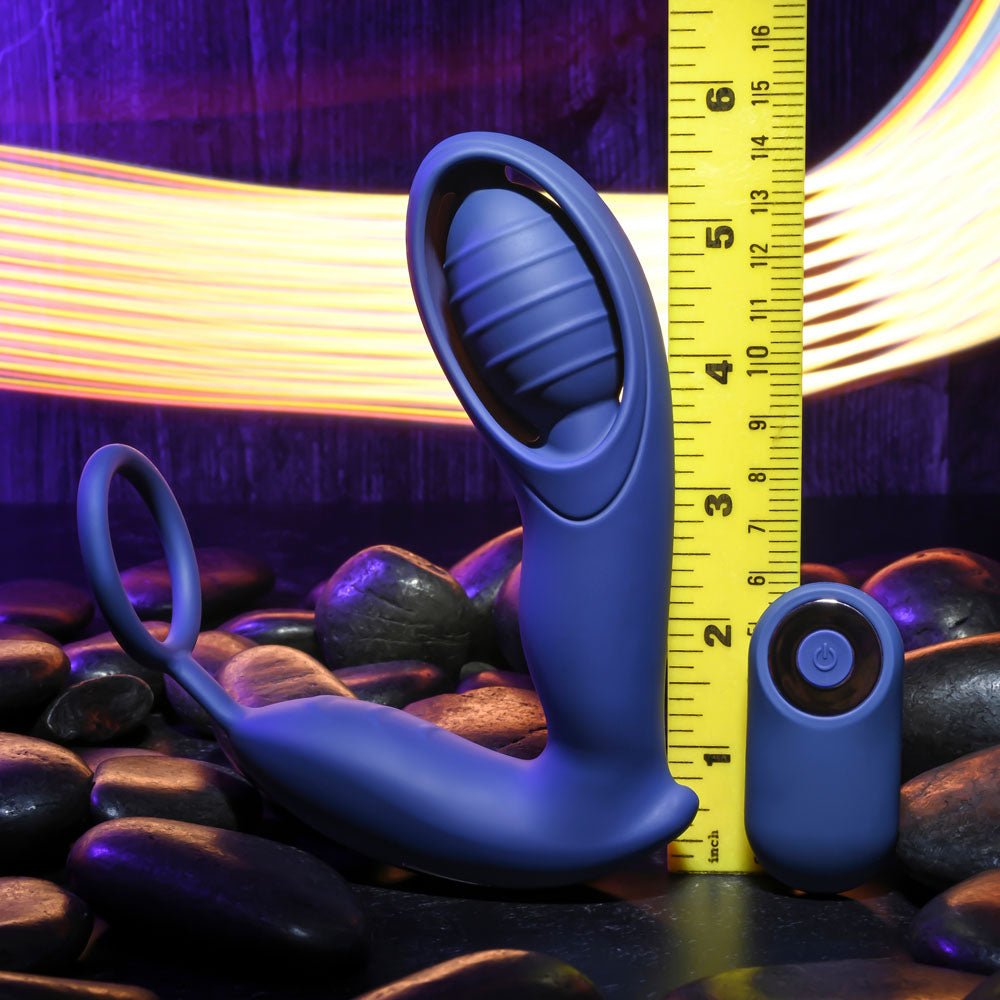 Zero Tolerance EXTRA MILE - Blue USB Rechargeable Vibrating Prostate Massager - ANAL TOYS - Mr and Mrs D's