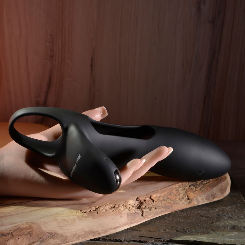 Zero Tolerance NAUTILUS - Black USB Rechargeable Vibrating Penis Extender Sleeve - SLEEVES - Mr and Mrs D's