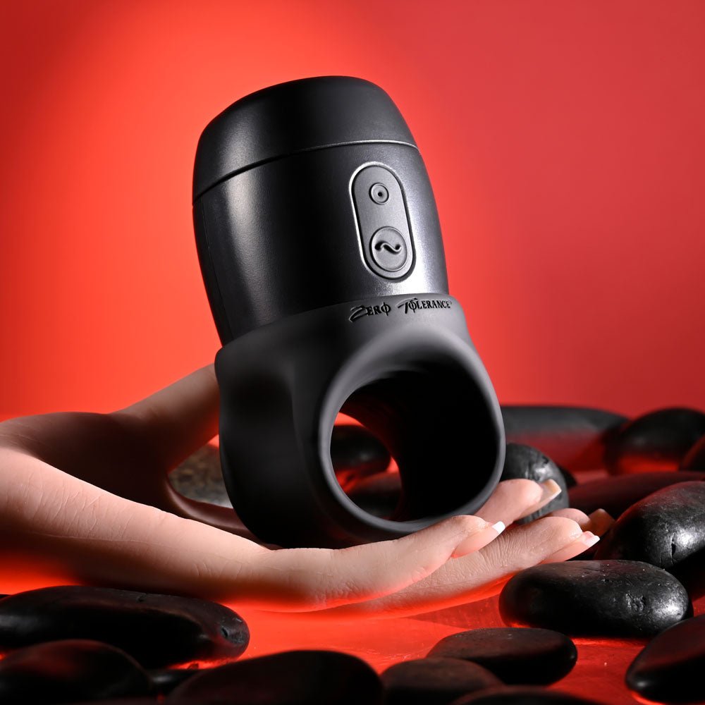 Zero Tolerance WET IT BE - Black USB Rechargeable Vibrating and Self Lubricating Stroker - MASTURBATORS - Mr and Mrs D's