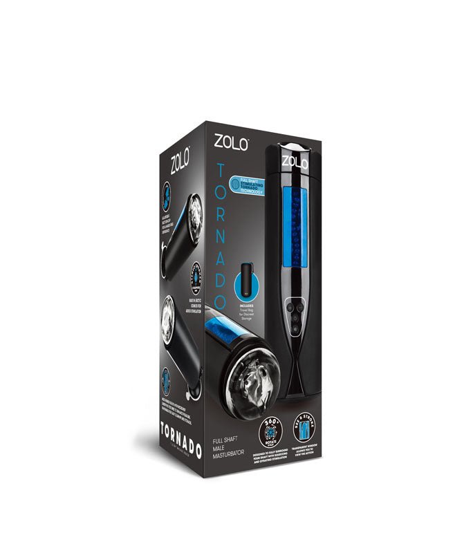 Zolo Tornado - USB Rechargeable Auto Masturbator - MASTURBATORS - Mr and Mrs D's