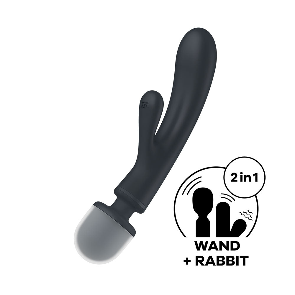 Satisfyer Triple Lover Rabbit Vibrator and Wand