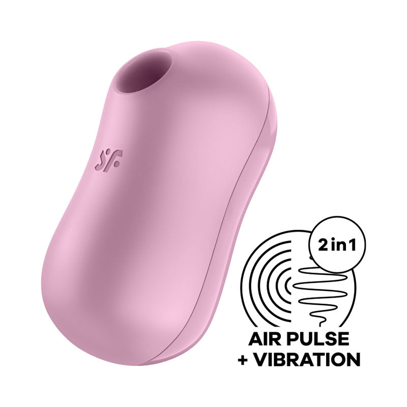 Satisfyer Cotton Candy Air-Pulse Vibrator - Lilac