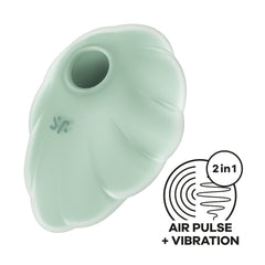 Satisfyer Cloud Dancer Clitoral Stimulator Vibrator - Mint