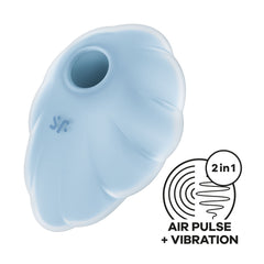 Satisfyer Cloud Dancer Clitoral Stimulator Vibrator - Blue