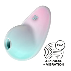 Satisfyer Pixie Dust Clitoral Stimulator - Mint/Pink