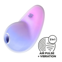 Satisfyer Pixie Dust Clitoris Stimulator - Violet/Pink
