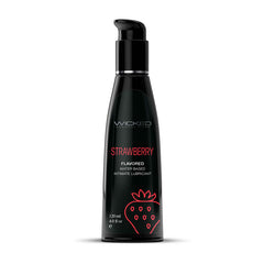 Wicked Aqua Strawberry Lubricant - 120ml