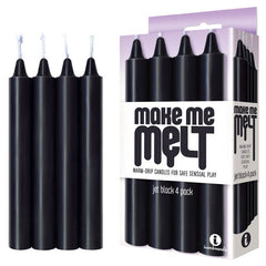 Make Me Melt Drip Candles Sex wax - Black