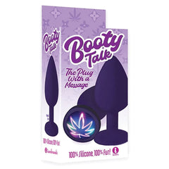 The 9's Booty Talk - Neon Leaf Butt Plug
