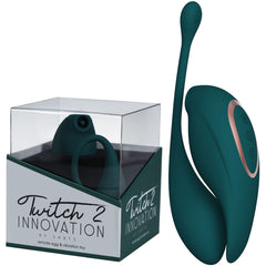 Twitch 2 Clitoral Stimulator Egg Vibrator - Green