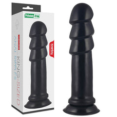 King Sized Anal Ripples Butt Plug Dildo