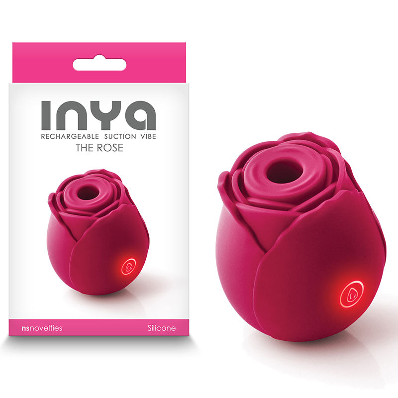INYA The Rose Clitoral Vibrator - Red