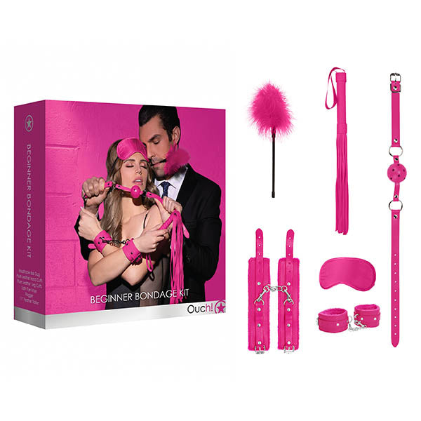 Ouch! Pink Beginners Bondage Kit
