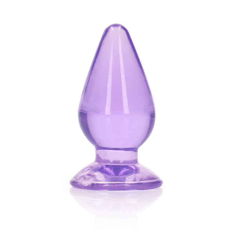 REALROCK 9 cm Anal Butt Plug - Purple