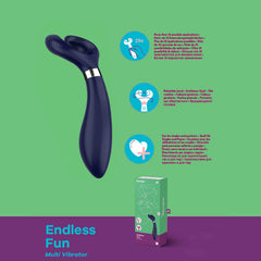 Satisfyer Endless Fun Vibrator - Blue