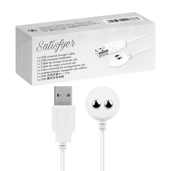 Satisfyer White USB Charging Cable