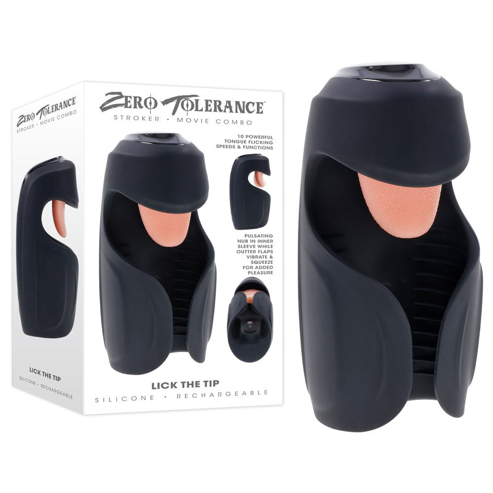 Zero Tolerance LICK THE TIP Male Stroker