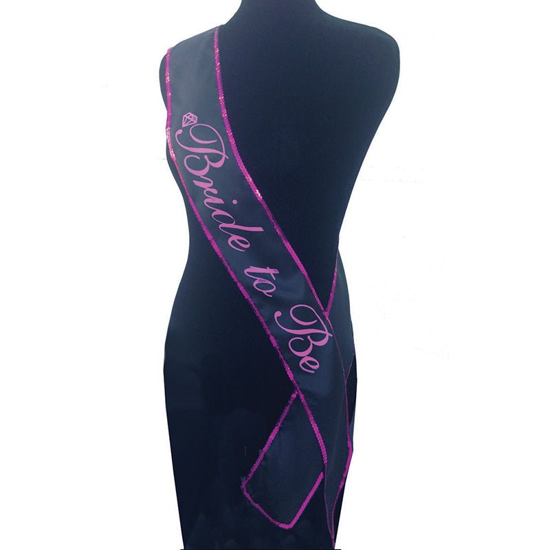Bride - To - Be Sash - Mr and Mrs D's