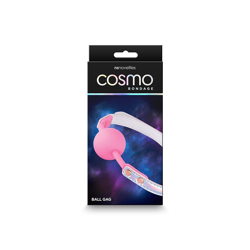 Cosmo Bondage Ball Gag - Rainbow - Mr and Mrs D's