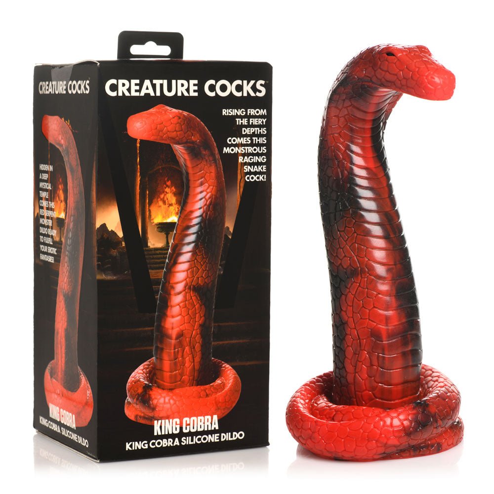 Creature Cocks King Cobra Silicone Dildo - Mr and Mrs D's