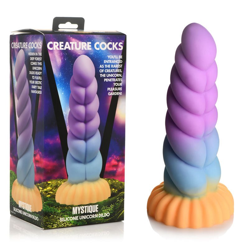 Creature Cocks Mystique Silicone Unicorn Dildo - Mr and Mrs D's