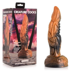 Creature Cocks Ravager Rippled Tentacle Silicone Dildo - Mr and Mrs D's