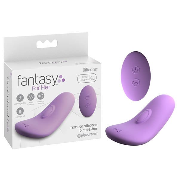 Fantasy For Her Remote Silicone Please - Her Wearable Vibrator - Mr and Mrs D's