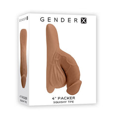 Gender X 4'' PACKER - Medium - Mr and Mrs D's