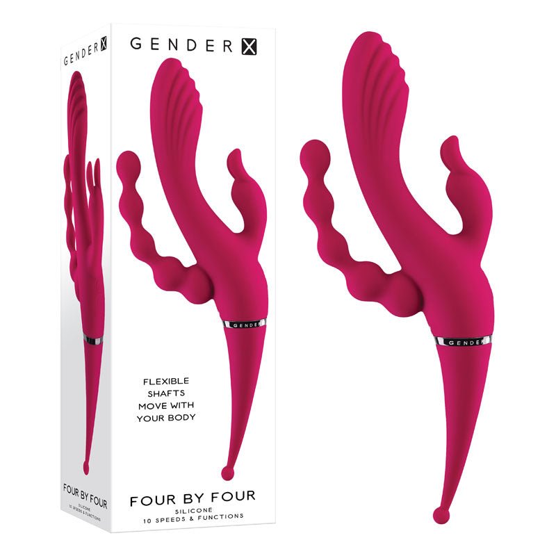 Gender X FOUR BY FOUR RABBIT VIBRATOR - Mr and Mrs D's