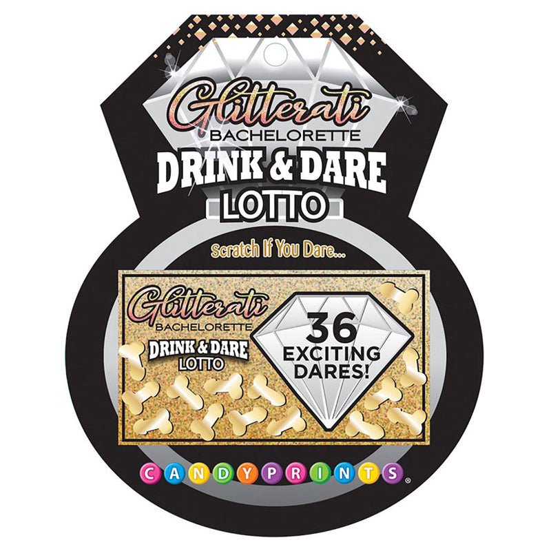 Glitterati - Drink And Dare Lotto - Mr and Mrs D's