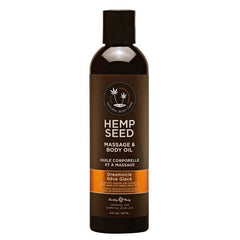 Hemp Seed Massage & Body Oil Dreamsicle 237ml - Mr and Mrs D's