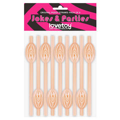 Jokes & Parties Original Pussy Straws - Mr and Mrs D's