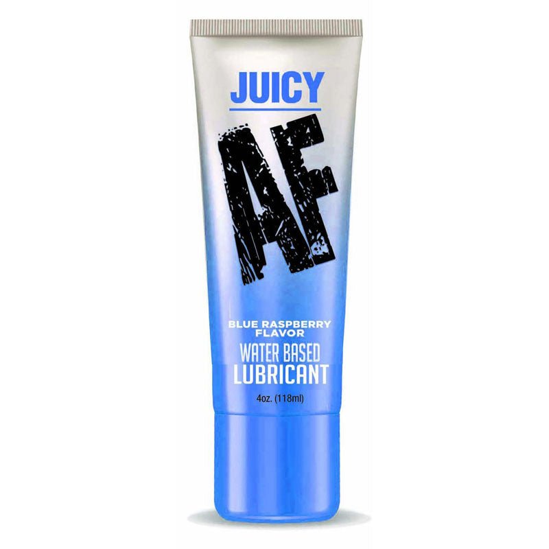 Juicy AF - Blue Raspberry Water Based Lubricant 118ml - Mr and Mrs D's
