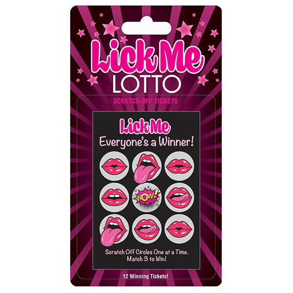 Lick Me Lotto - Mr and Mrs D's