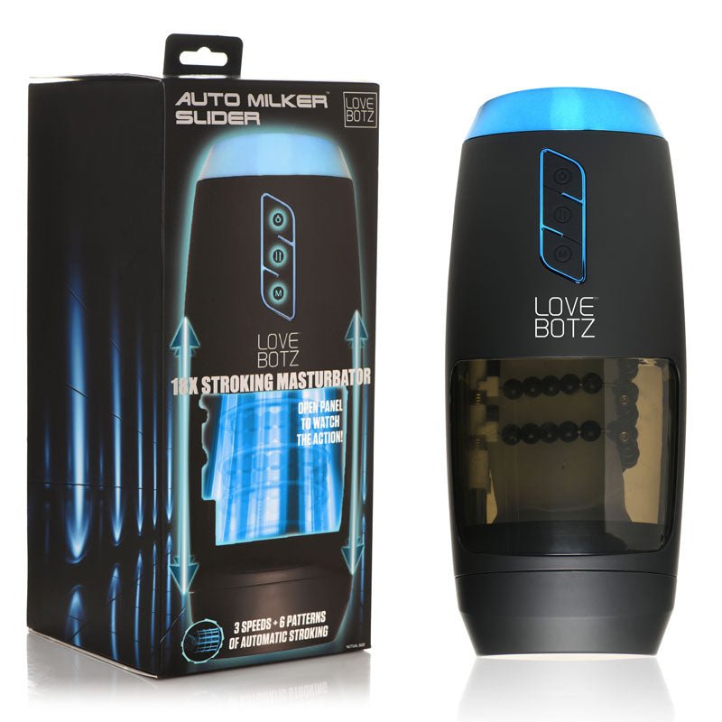 LoveBotz The Milker Slider 18X Stroking Masturbator - Mr and Mrs D's