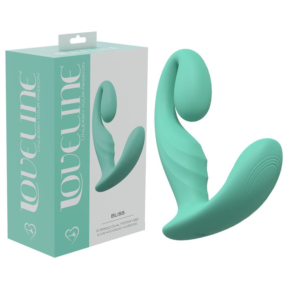LOVELINE Bliss Vibrator - Green - Mr and Mrs D's